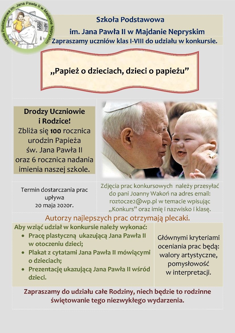 Papież o dzieciach, dzieci o Papieżu