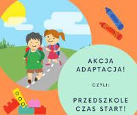 Zaproszenie na zajęcia adaptacyjne