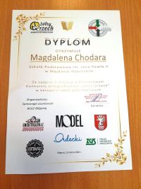 Magdalena Chodara wicemistrzynią powiatu