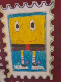 Projekt znaczka pocztowego